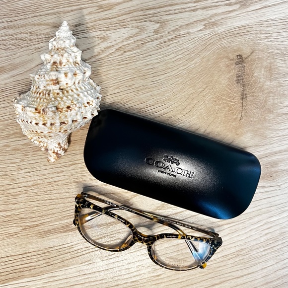 Coach Eyeglasses HC 6125F 5519 53 Spotty Tortoise Signature C Frame [53-18-140] - Picture 3 of 8